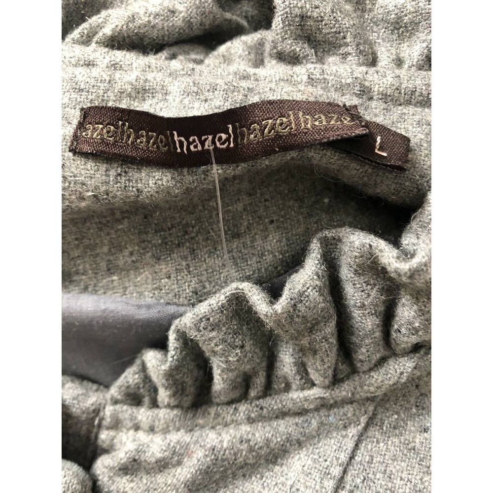 SOLD hazel hazel hazel Ruffled Button Front Jacket L - Picture 11 of 11